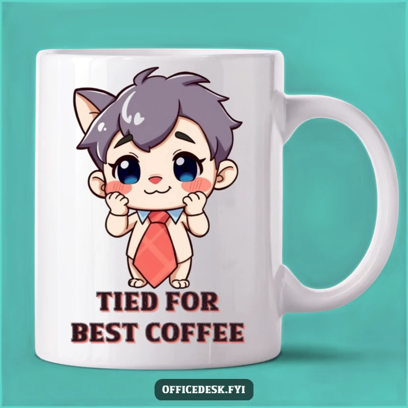 Funny Character Tie Mug: Add Whimsy and Grins to Your Day