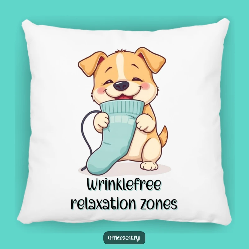 Funny Dog Ironing Pillow: Cozy Canine Companion, Adorable Funny Gift Cushion