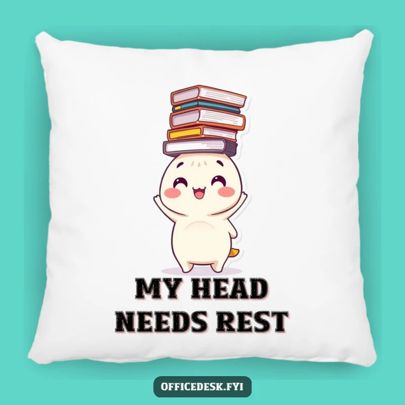 Funny File Balancing Pillow - Soft Comfort for the Perfectly Organized