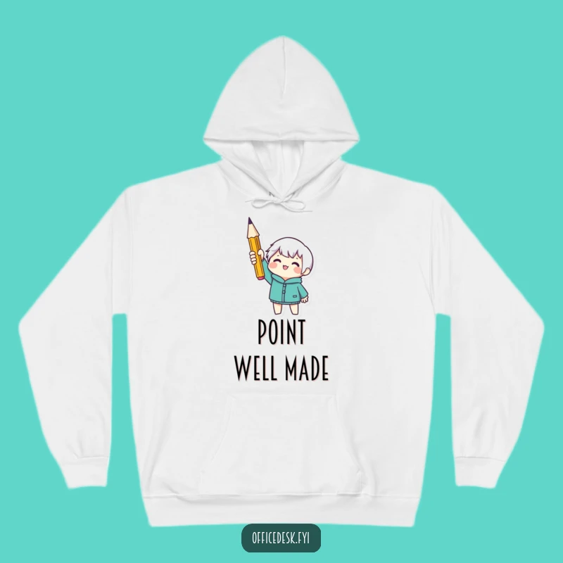 Funny Sharpened Pencil Hoodie - Cozy Comfort and Creative Power