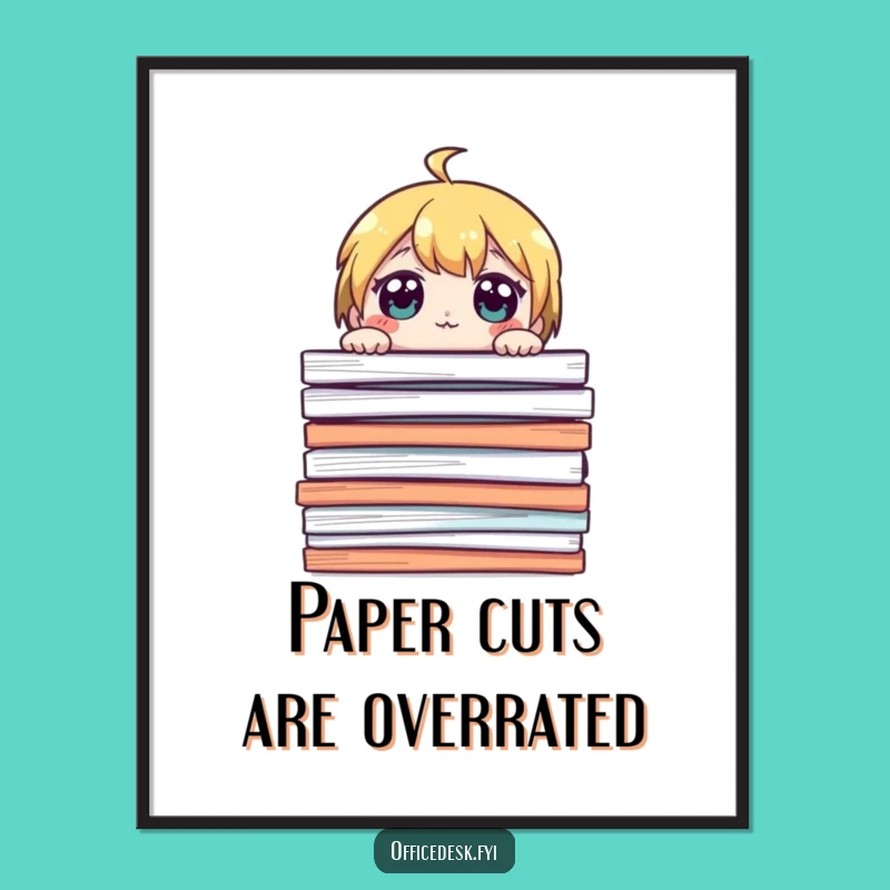 Free Printable Wall Art: Overwhelmed Character Design for Quirky Downloadable Home Decor