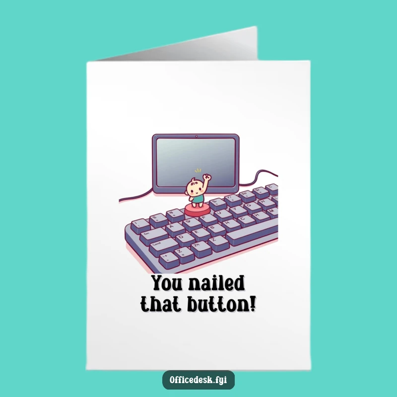 Free Printable Congrats Card: Small Victory for a Funny Downloadable Achievement