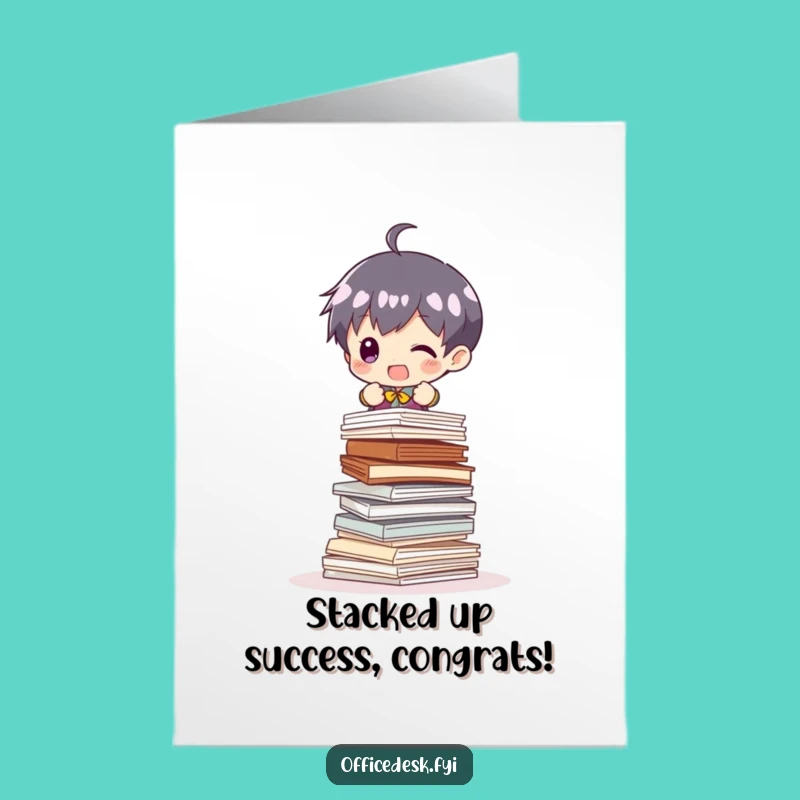 Free Printable Congrats Card: Overwhelmed Paperwork Pal - Funny Downloadable Surprise