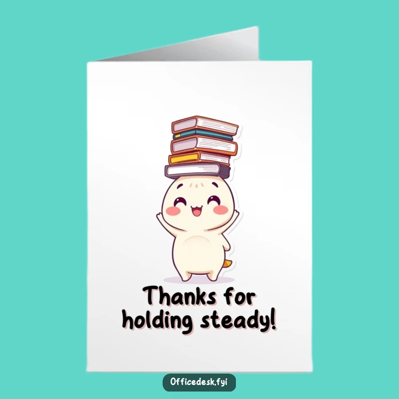 Free Printable Thank You Card: File Master for a Funny Downloadable Gift