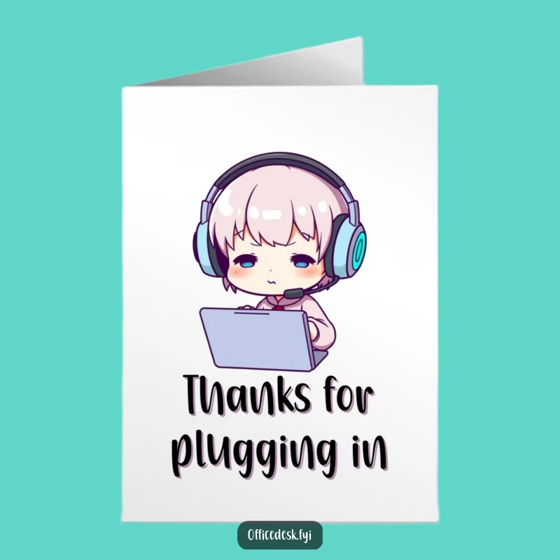 Free Printable Thank You Card: Grateful Gamer's Focus for a Funny DIY Gift