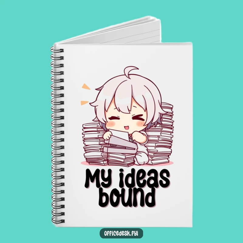 Funny Notebook: Winking Stapler's Task Tracker - Perfect Gift!