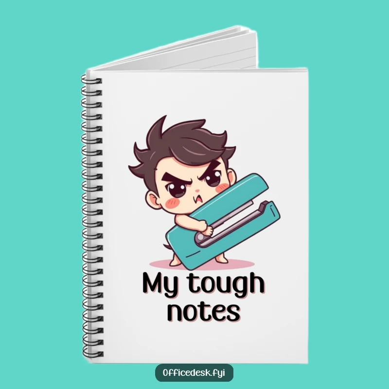 Funny Stapler Wrestling Notebook: Jot Down Your Determined Ideas
