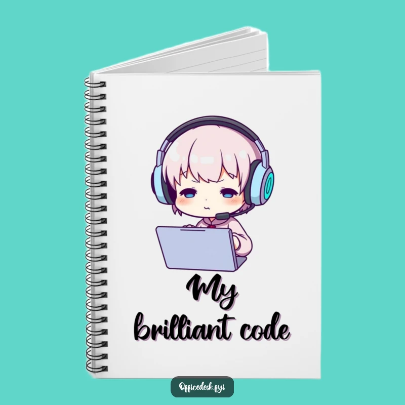 Funny Gamer Character Notebook: Jot down strategies, unique tech gift.