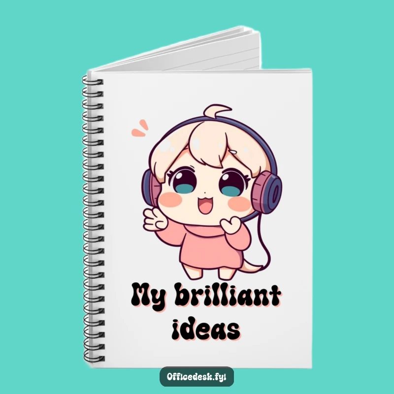Funny Video Call Notebook - Playful Character Journal, Perfect Gift