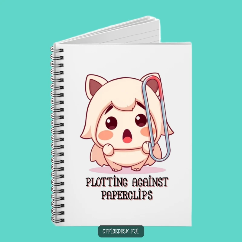 Funny Journal: Paperclip Drama, Office Notes, Creative Ideas, Perfect Funny Gift