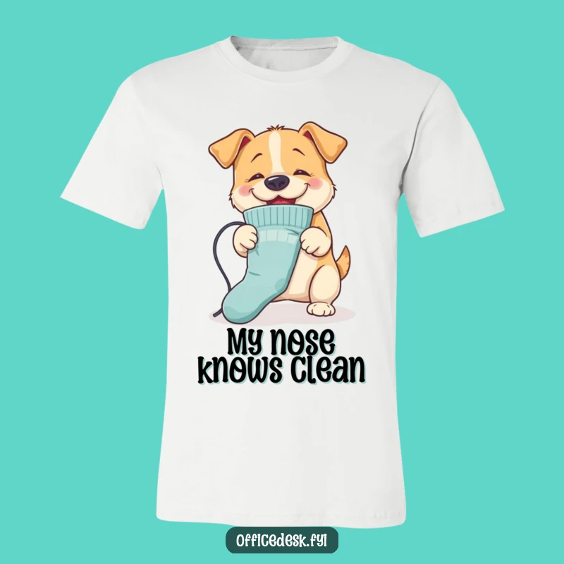 Funny Dog Ironing T-Shirt: Energetic Canine Chore Master, Unique Funny Gift Tee