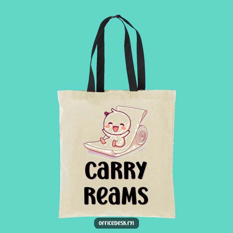 Funny Paper Slide Adventure Tote Bag - Carry Your Joy Everywhere
