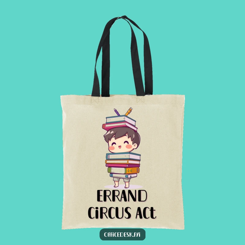 Funny Office Supplies Tote Bag - Carry Your Workload Hilariously