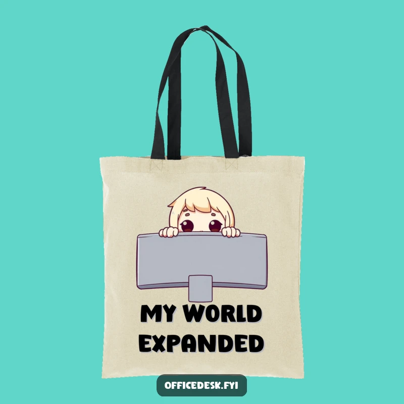 Funny Monitor Surprise Tote Bag - Wonder Character's Carry-All, Ideal Gift